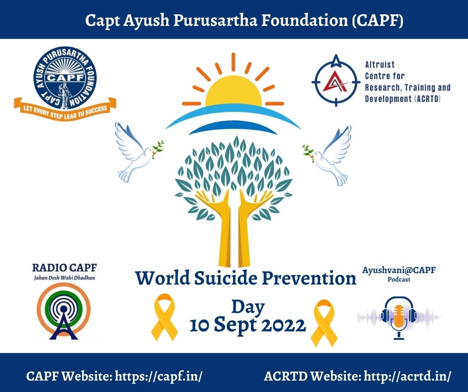 World Suicide Prevention Day Digital Awareness Campaign By Capt Ayush