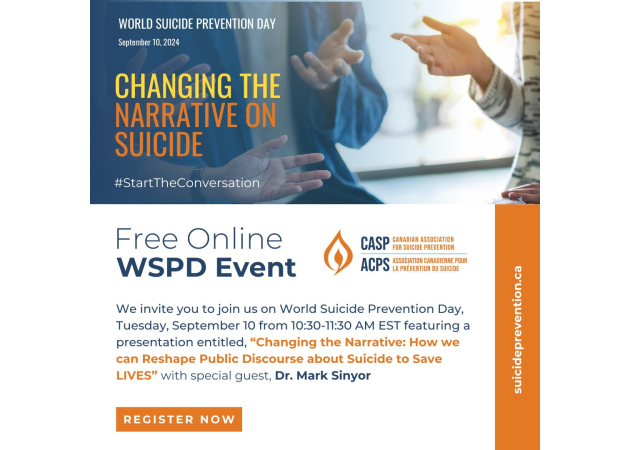 Changing the Narrative: How we can Reshape Public Discourse about Suicide to Save Lives