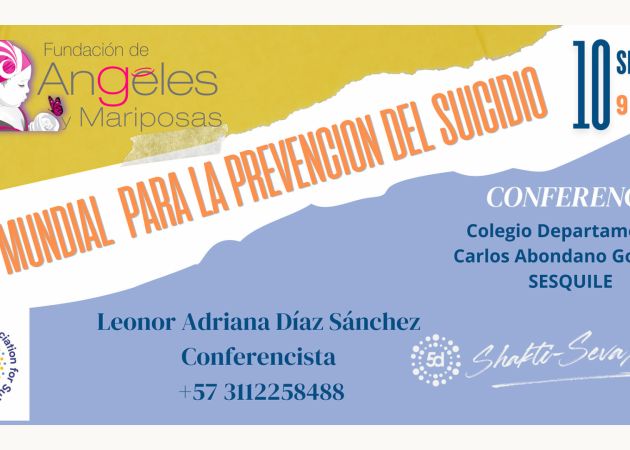 Conferencia CAMBIANDO LA NARRATIVA FRENTE AL SUICIDIO. Comienza la Converacion