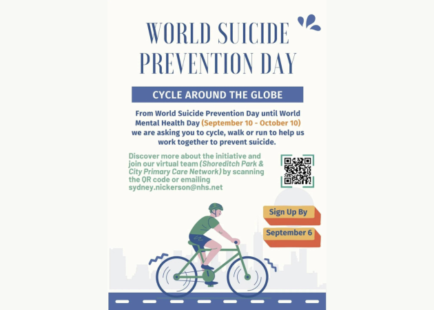 Cycle Around the Globe with Shoreditch Park & City Primary Care Network