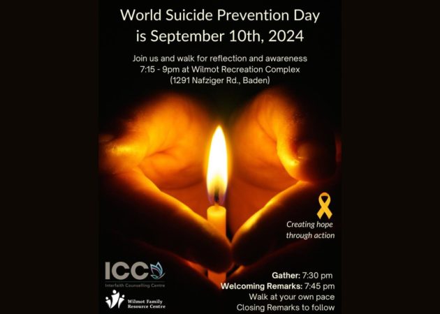 World Suicide Prevention Day Walk for Reflection and Awareness