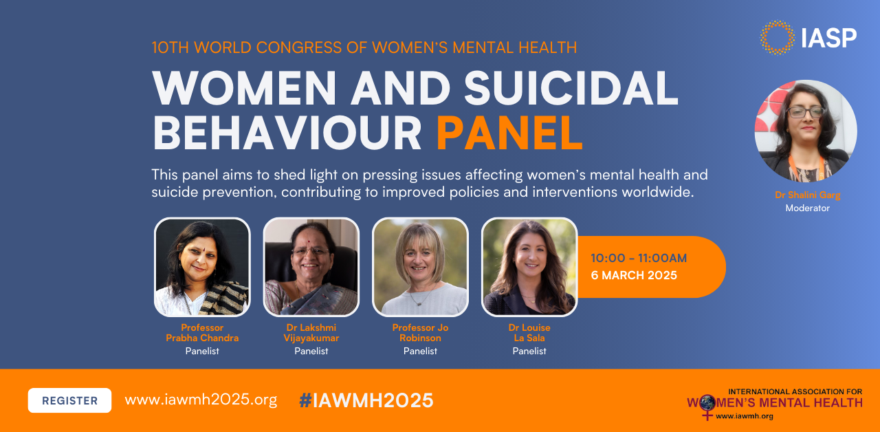 Women and Suicidal Behaviour at the 10th World Congress of Women’s Mental Health